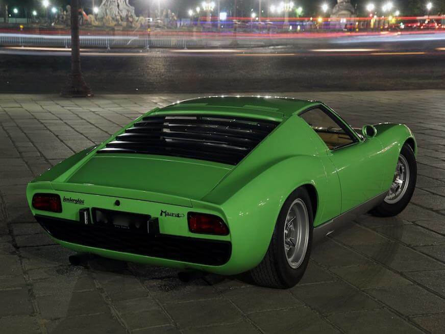 Shooting Lamborghini Miura